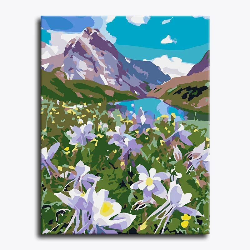Valley in Bloom – Paint by Numbers - My Store