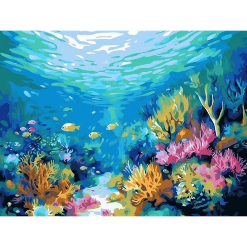 Reef Paradise – Paint by Numbers - My Store
