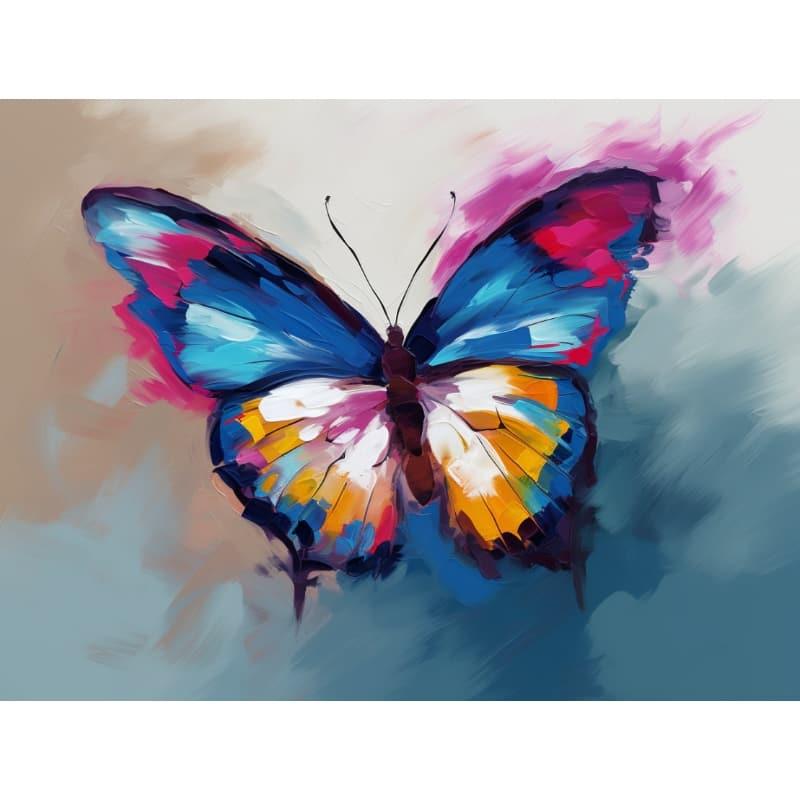Vibrant Butterfly – Paint by Numbers - My Store