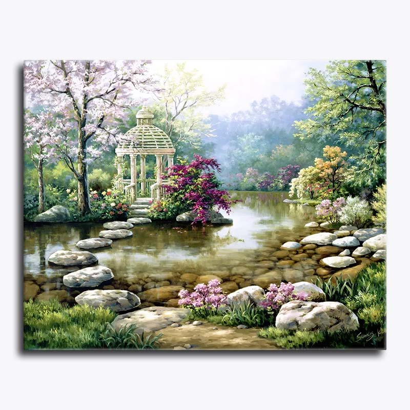 Whispering Garden – Paint by Numbers - My Store