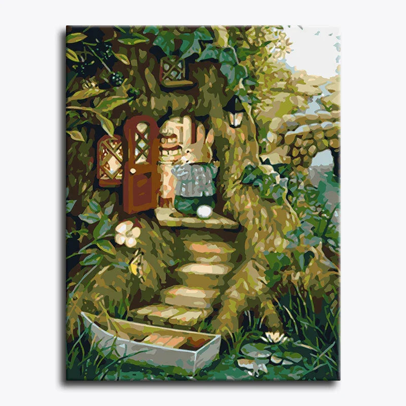Woodland Hideaway – Paint by Numbers - My Store