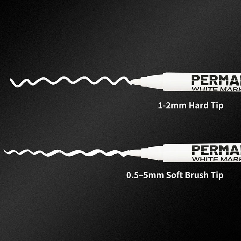 White Acrylic Permanent Marker – Perfect for Paint by Numbers