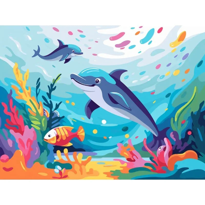Underwater Wonderland – Paint by Numbers - My Store