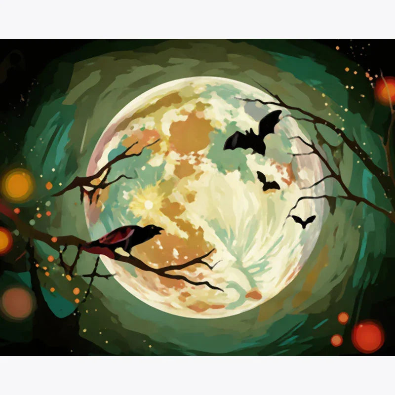Moonspell Night – Paint by Numbers - My Store