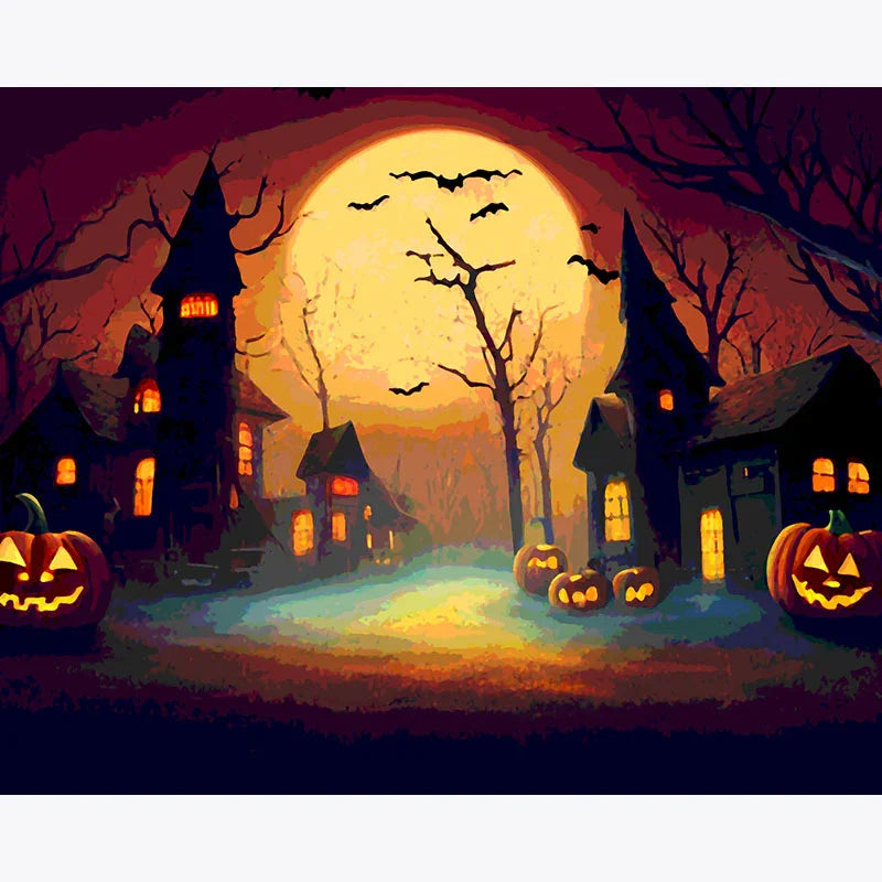 Moonrise Path – Paint by Numbers