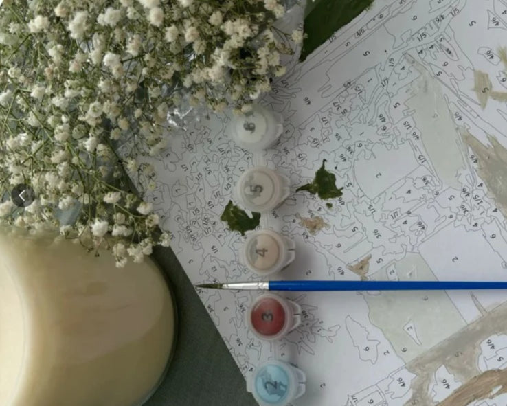 How can beginners start their first paint by numbers? Complete step-by-step Guide