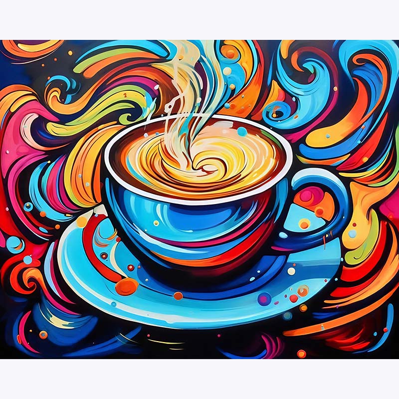 Cafe Whirl – Paint by Numbers