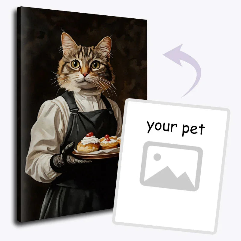 Custom Pet Paint by Numbers – The Pastry Chef - My Store