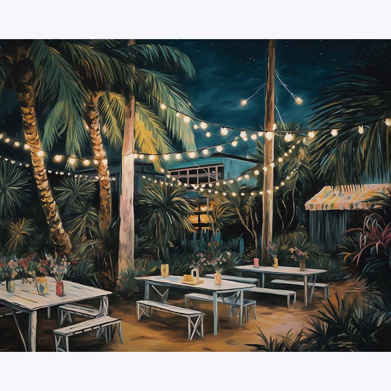 Summer Night Glow – Paint by Numbers