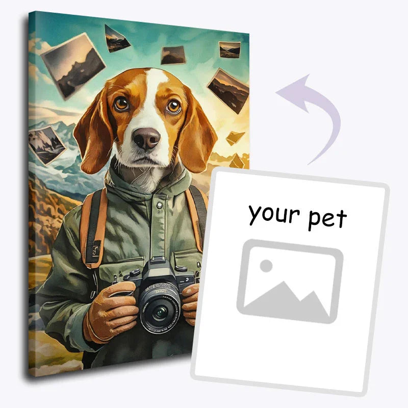 Custom Pet Paint by Numbers – The Photographer - My Store