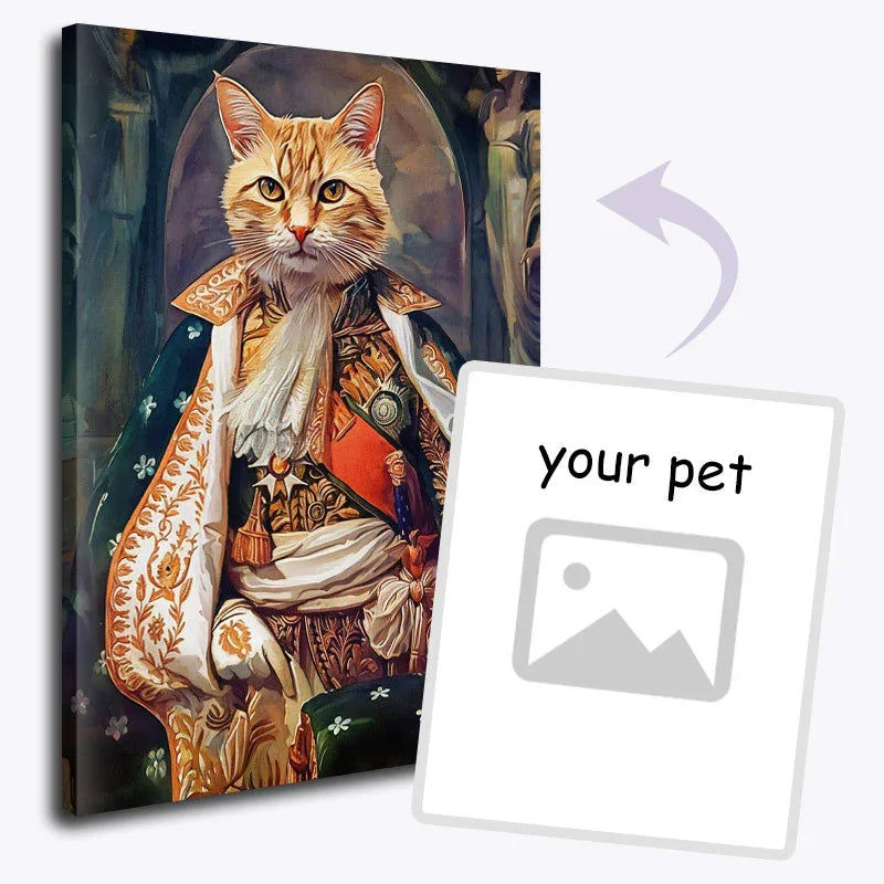 Custom Pet Paint by Numbers – The Emperor - My Store