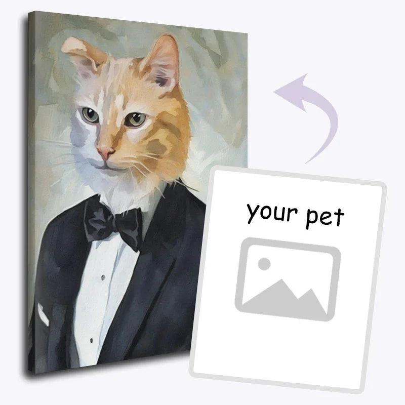 Custom Pet Paint by Numbers – The Gentleman - My Store