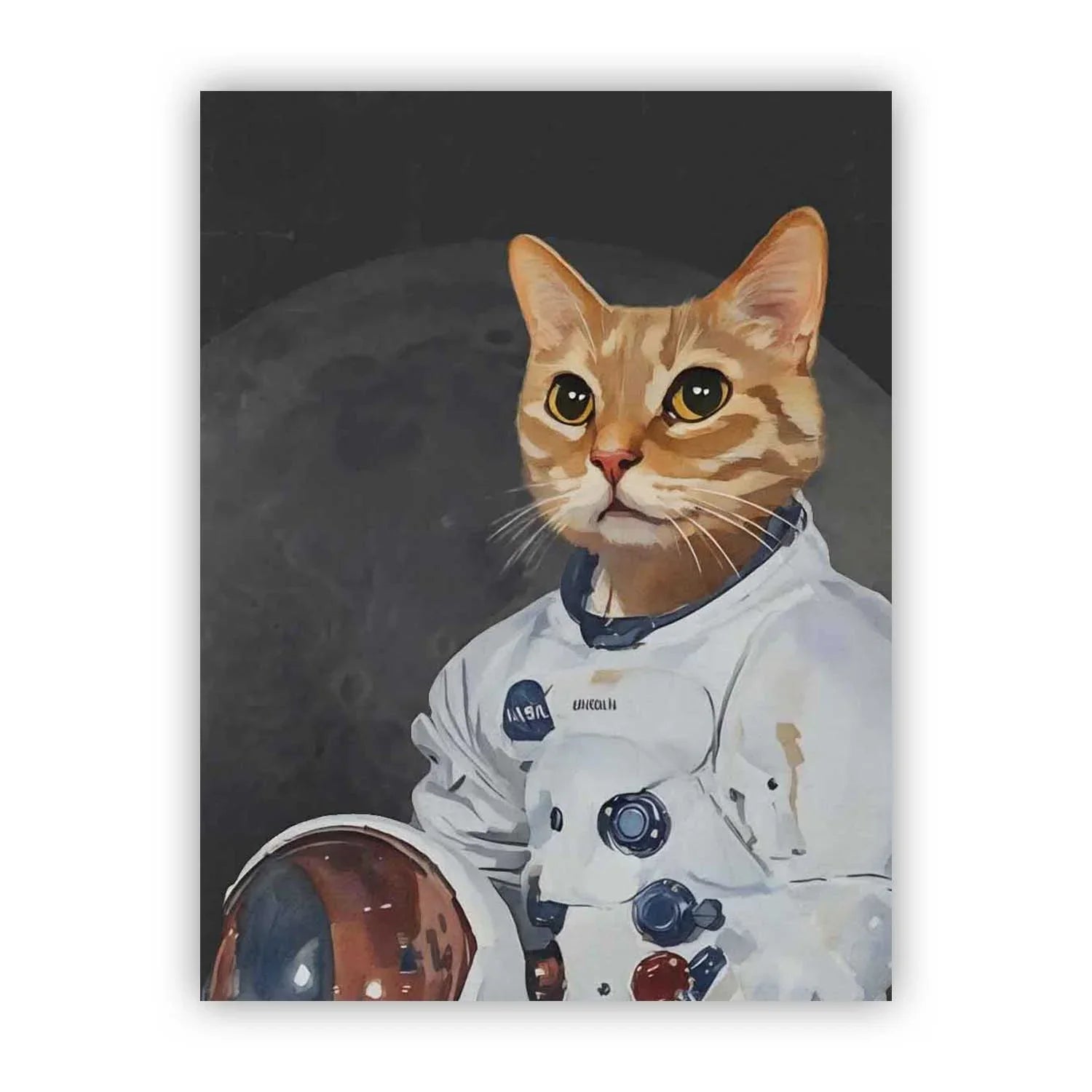 Custom Pet Paint by Numbers – The Astronaut - My Store