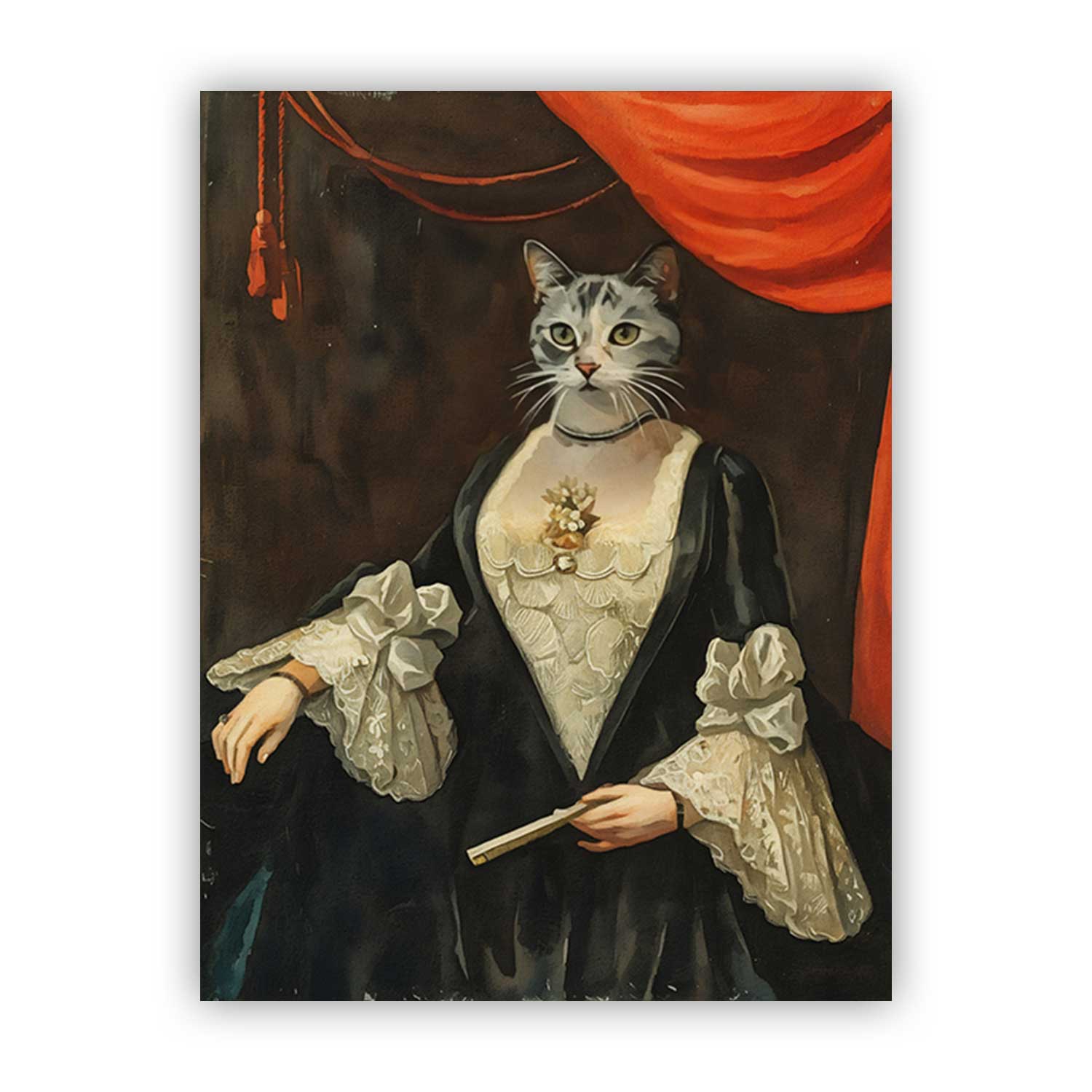 Custom Pet Paint by Numbers – The Noble Duchess