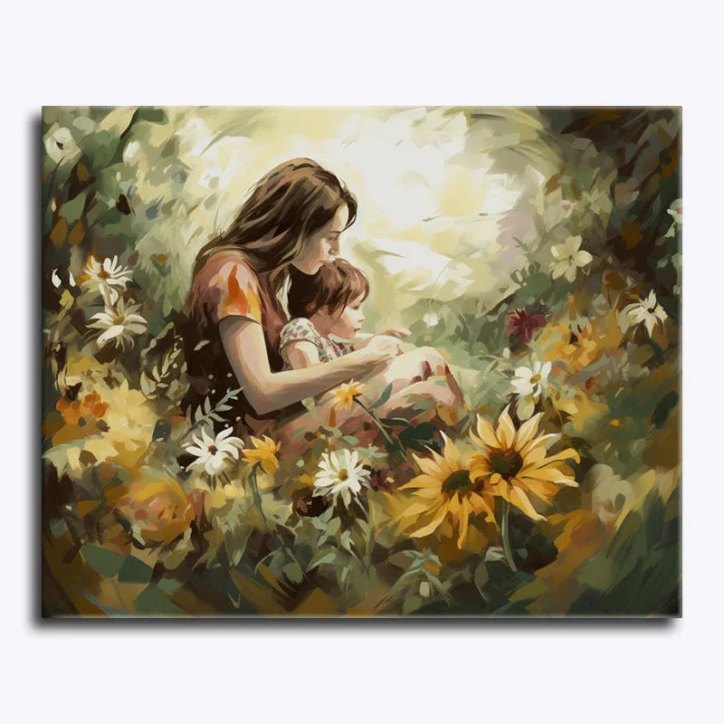 Mother's Garden – Paint by Numbers - My Store