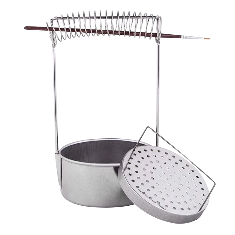 Removable Stainless Steel Brush Washer with Wash Tank