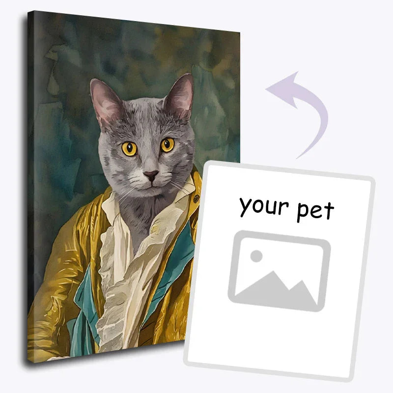 Custom Pet Paint by Numbers – The Golden Baron - My Store