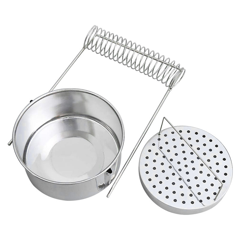 Removable Stainless Steel Brush Washer with Wash Tank