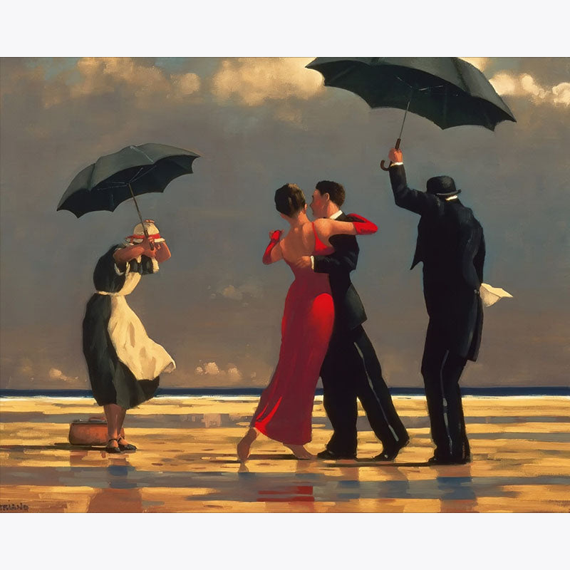 Dancing in the Rain – Paint by Numbers