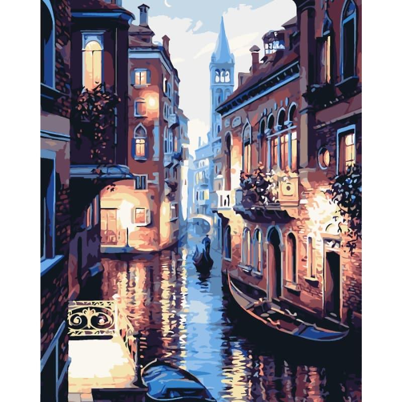Venetian Canal – Paint by Numbers - My Store
