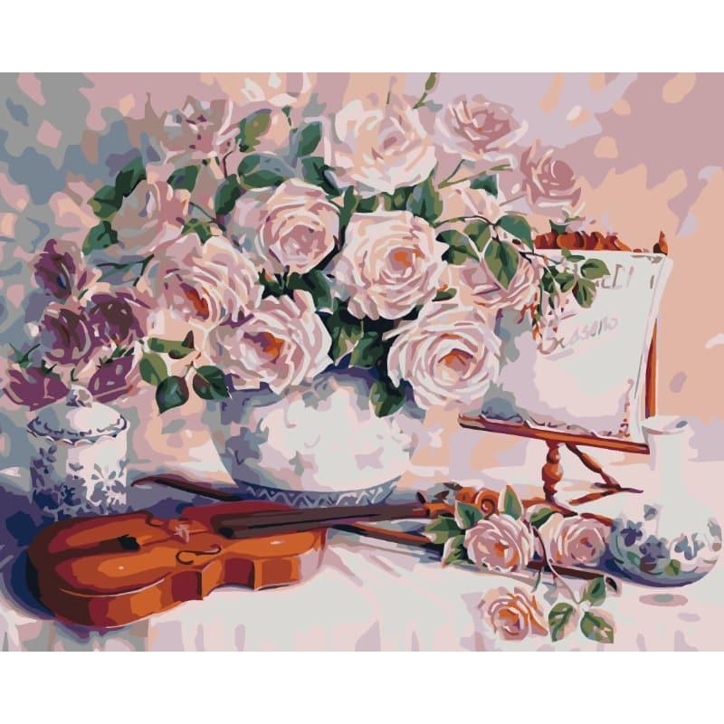 Rose Melody – Paint by Numbers - My Store