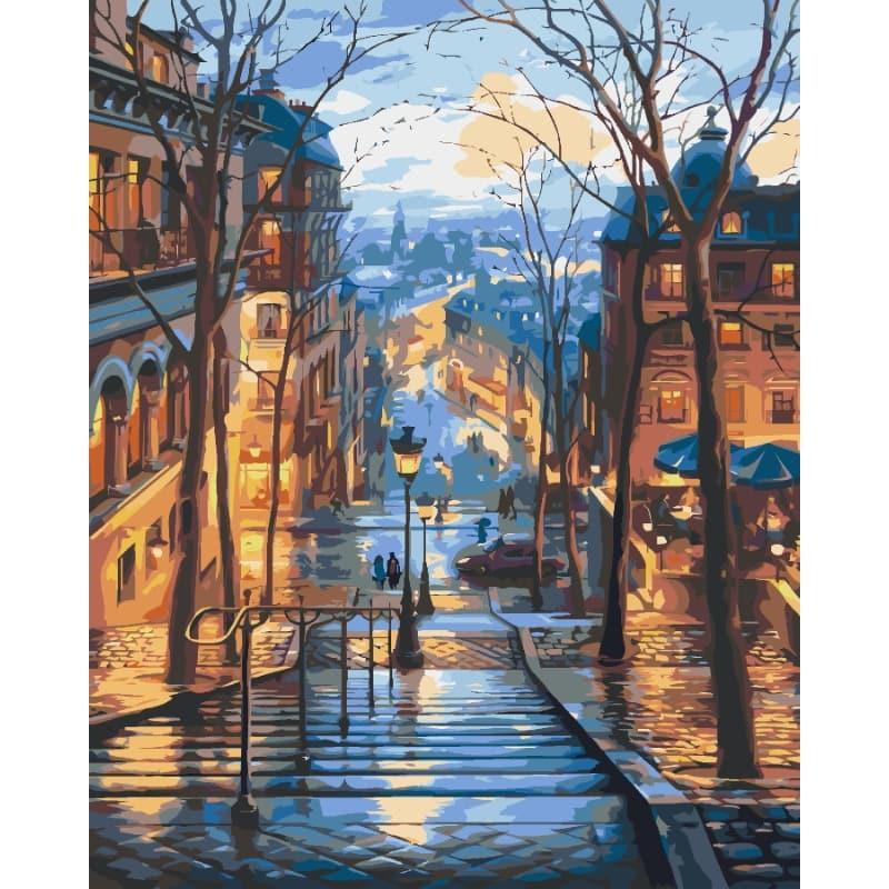 Twilight Promenade – Paint by Numbers - My Store