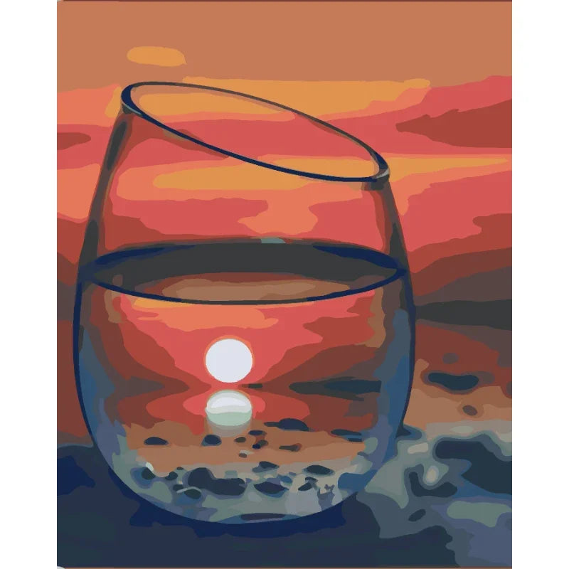 Tideglass Glow – Paint by Numbers - My Store