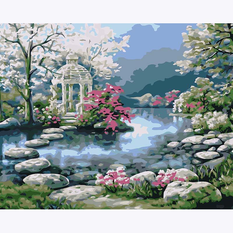 Whispering Garden – Paint by Numbers - My Store
