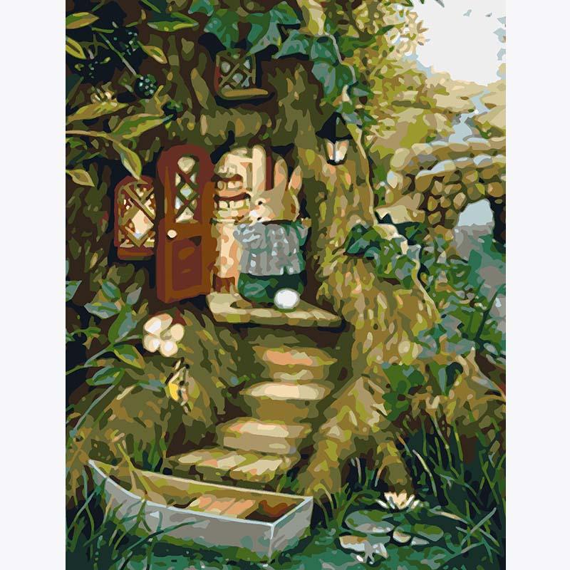 Woodland Hideaway – Paint by Numbers - My Store