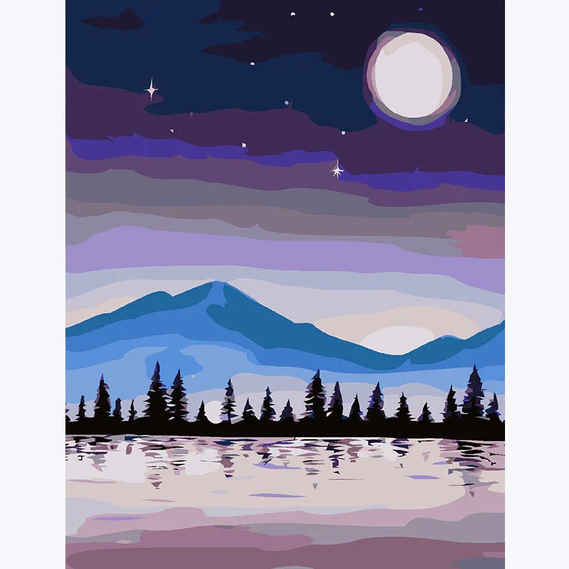 Nightfall Horizon – Paint by Numbers - My Store