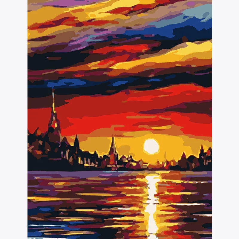 Ember City – Paint by Numbers - My Store