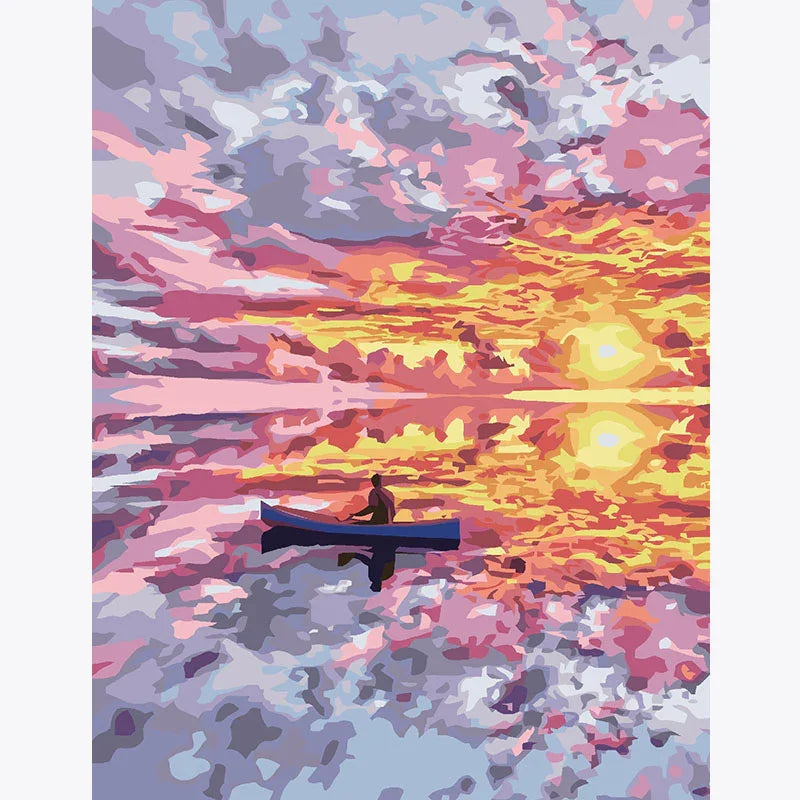 Drift into Dusk – Paint by Numbers - My Store