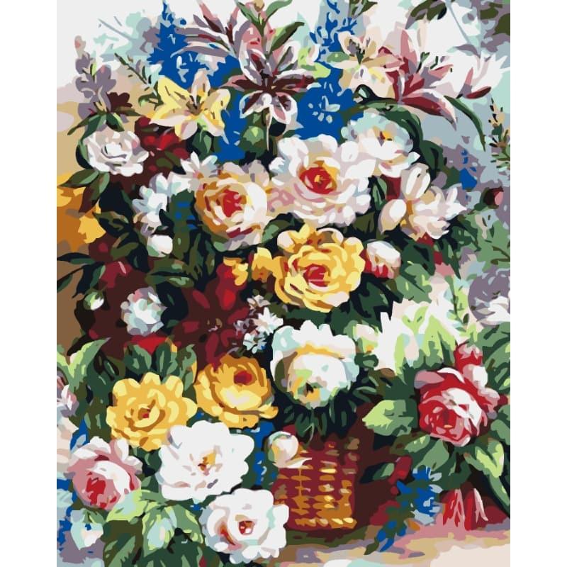 Floral Radiance – Paint by Numbers - My Store