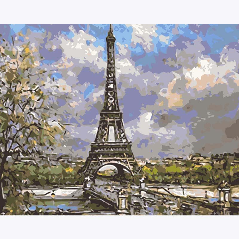 Paris in View – Paint by Numbers
