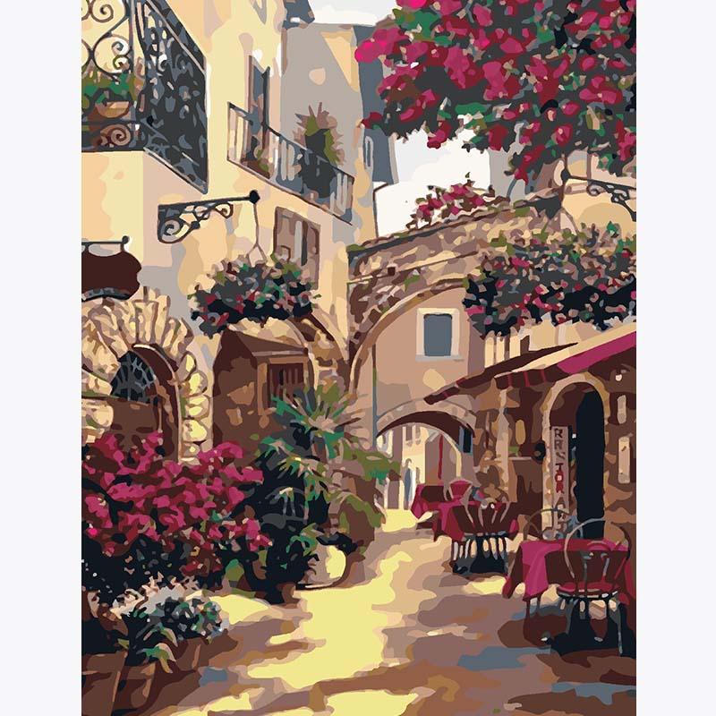 Tuscan Stroll – Paint by Numbers