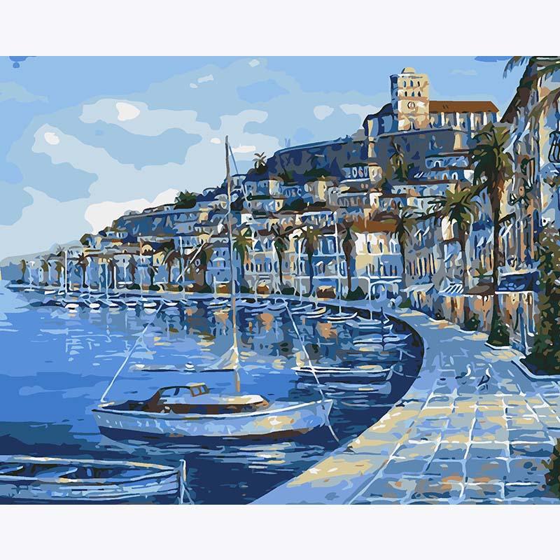 Azure Riviera – Paint by Numbers