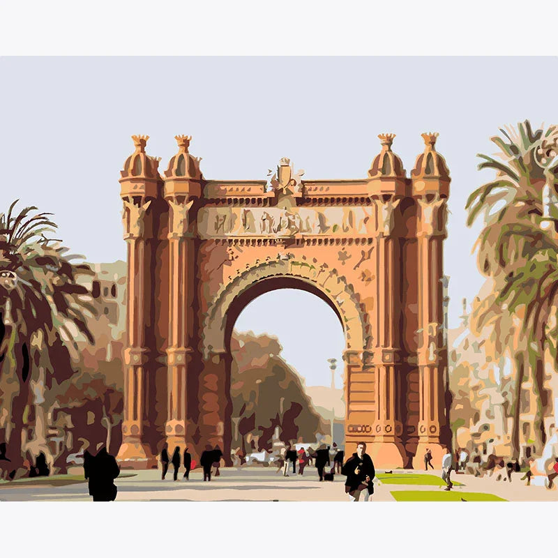 Arc de Triomf – Paint by Numbers - My Store