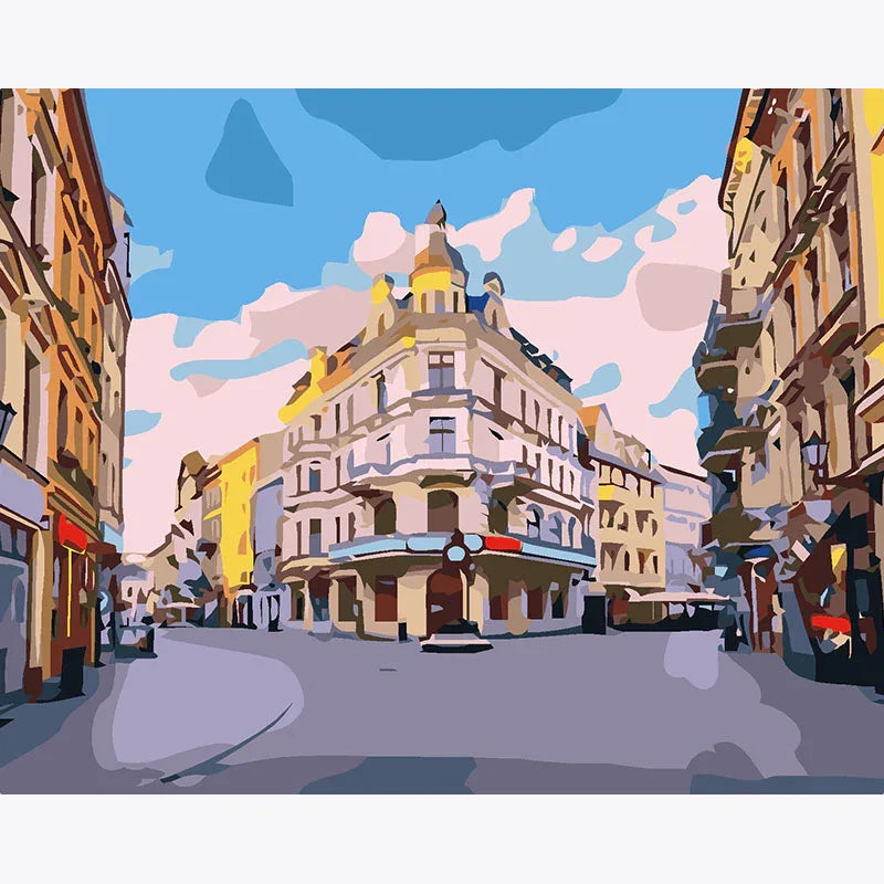 Morning Corner – Paint by Numbers - My Store