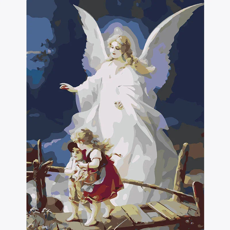 Angel's Embrace – Paint by Numbers - My Store