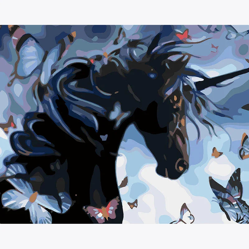 Mystic Unicorn – Paint by Numbers - My Store