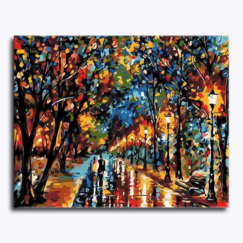 Twilight Walk Together – Paint by Numbers - My Store