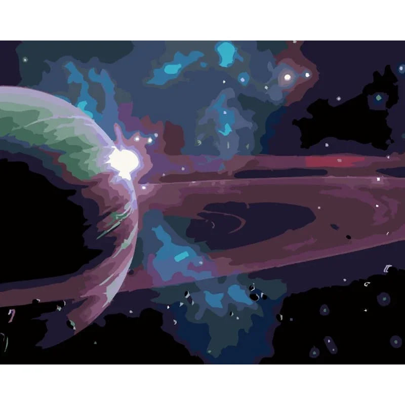 Cosmic Horizon – Paint by Numbers - My Store