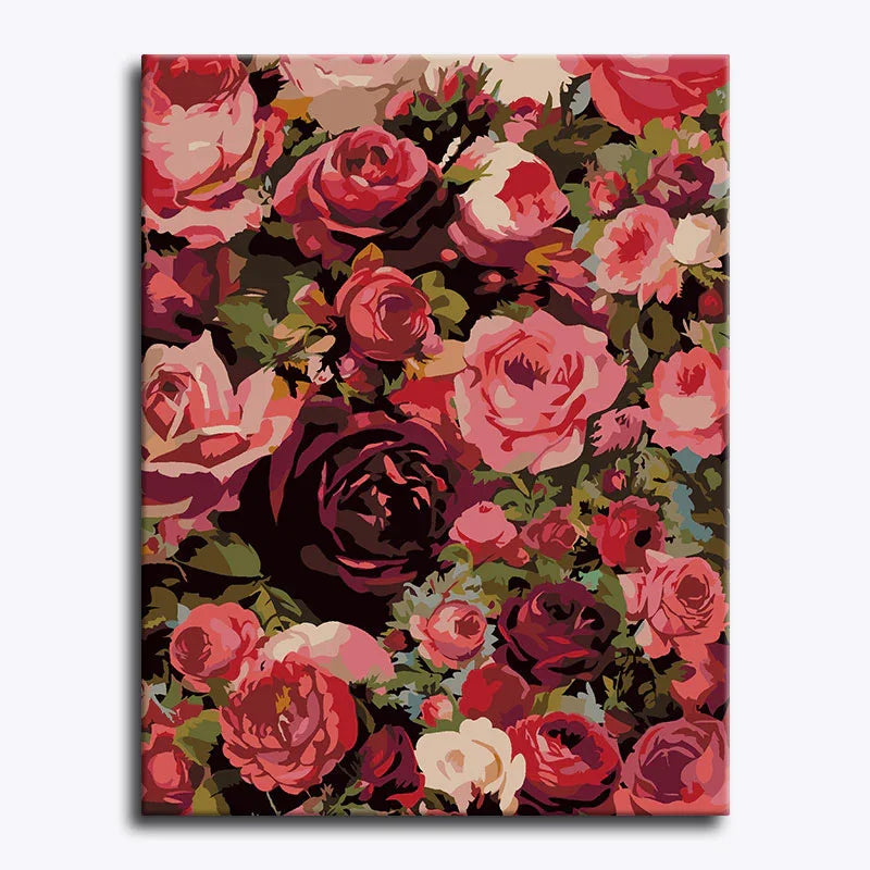 Blooming Romance – Paint by Numbers - My Store