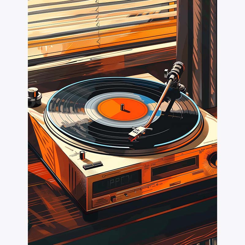 Vinyl Echoes – Paint by Numbers