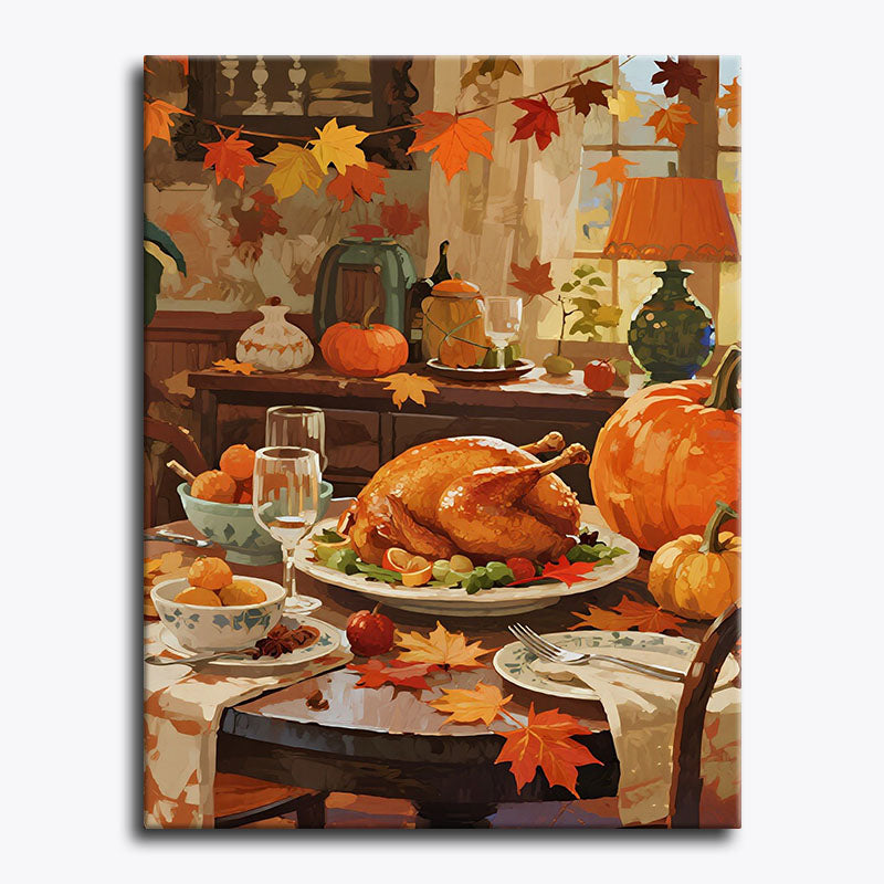 Harvest Feast – Paint by Numbers