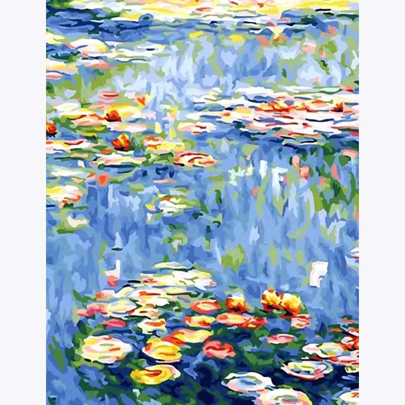 Water Lilies by Claude Monet – Paint by Numbers