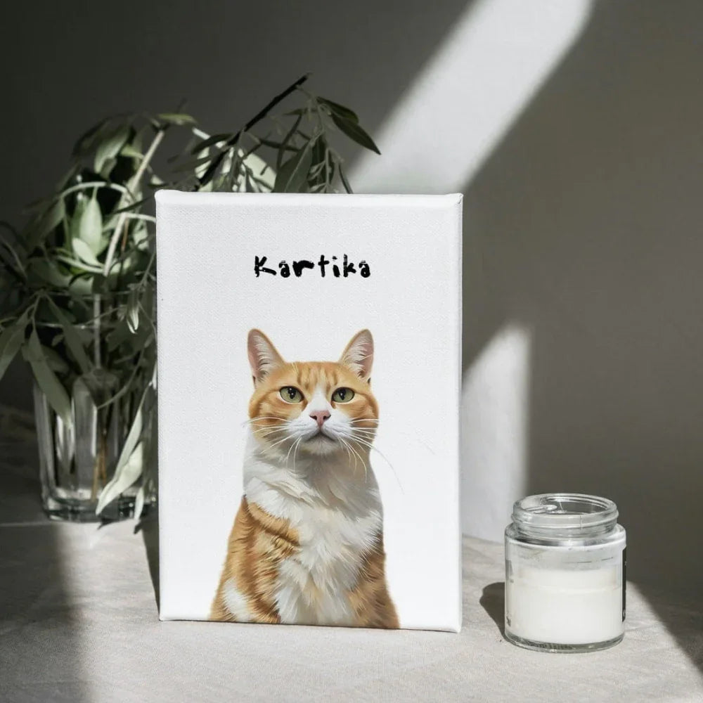 Custom DIY Modern Pet Portrait – Paint by Numbers Kit - My Store
