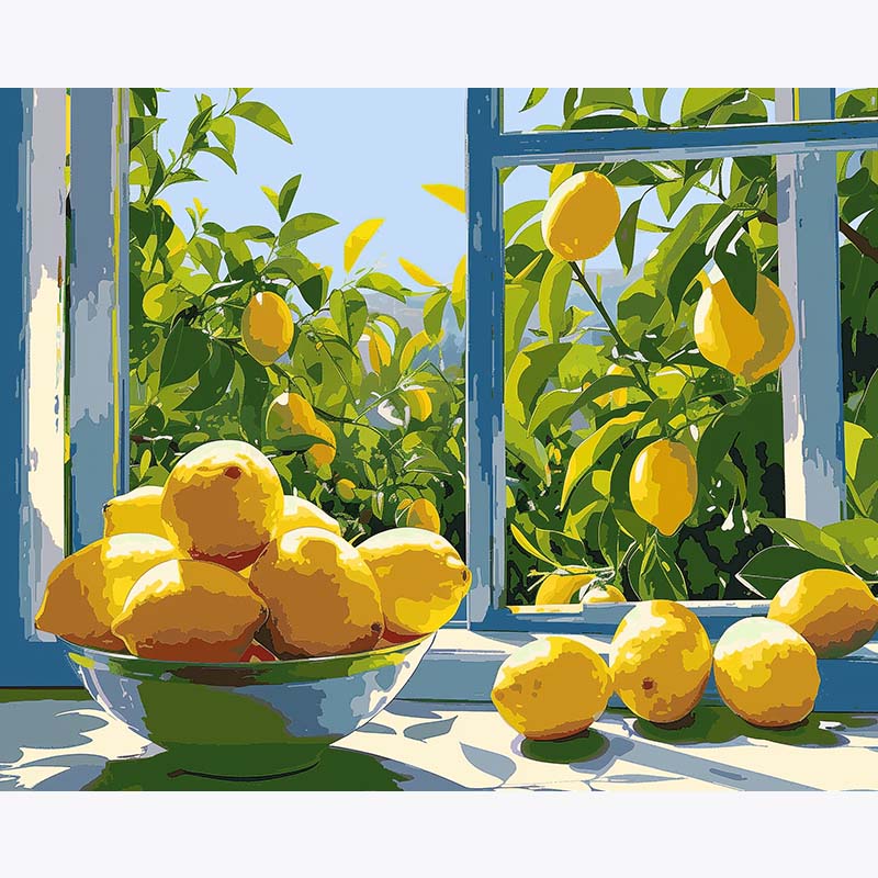 Citrus Morning – Paint by Numbers