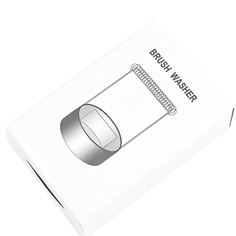 Removable Stainless Steel Brush Washer with Wash Tank