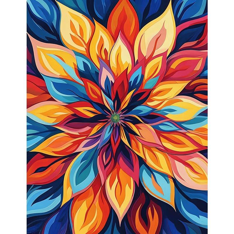 Fireflower – Paint by Numbers